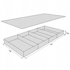 Габион ГСИ-М-4,0х2,0х0,3-С80-3,0-Ц